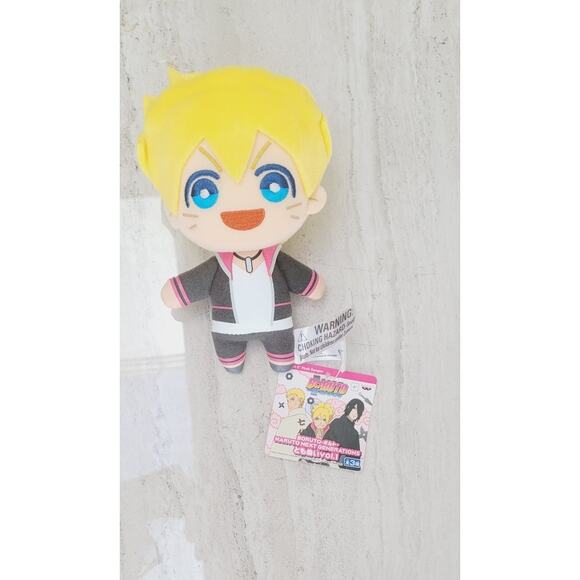 NARUTO TOMONUE UZUMAKI SASUKE BORUTO VOL 1. NEXT GENERATION LOT 3 PLUSH FIGURINE - Picture 6 of 9